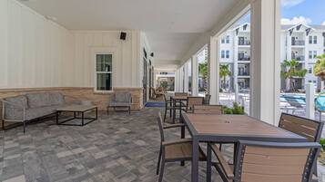 Restauration en plein air