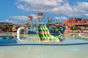 Una piscina climatizada