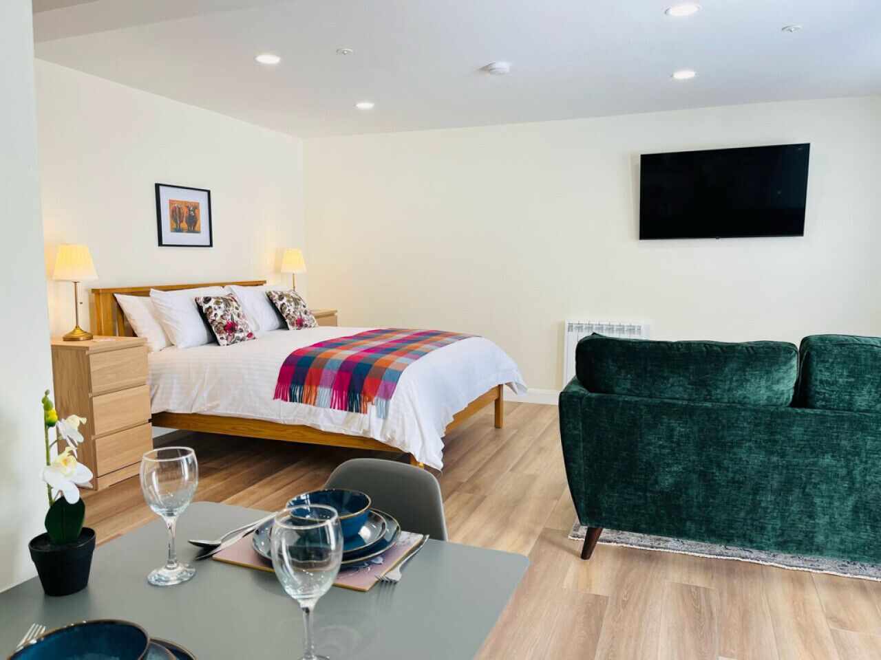 1 bedroom, iron/ironing board, free WiFi, bed sheets