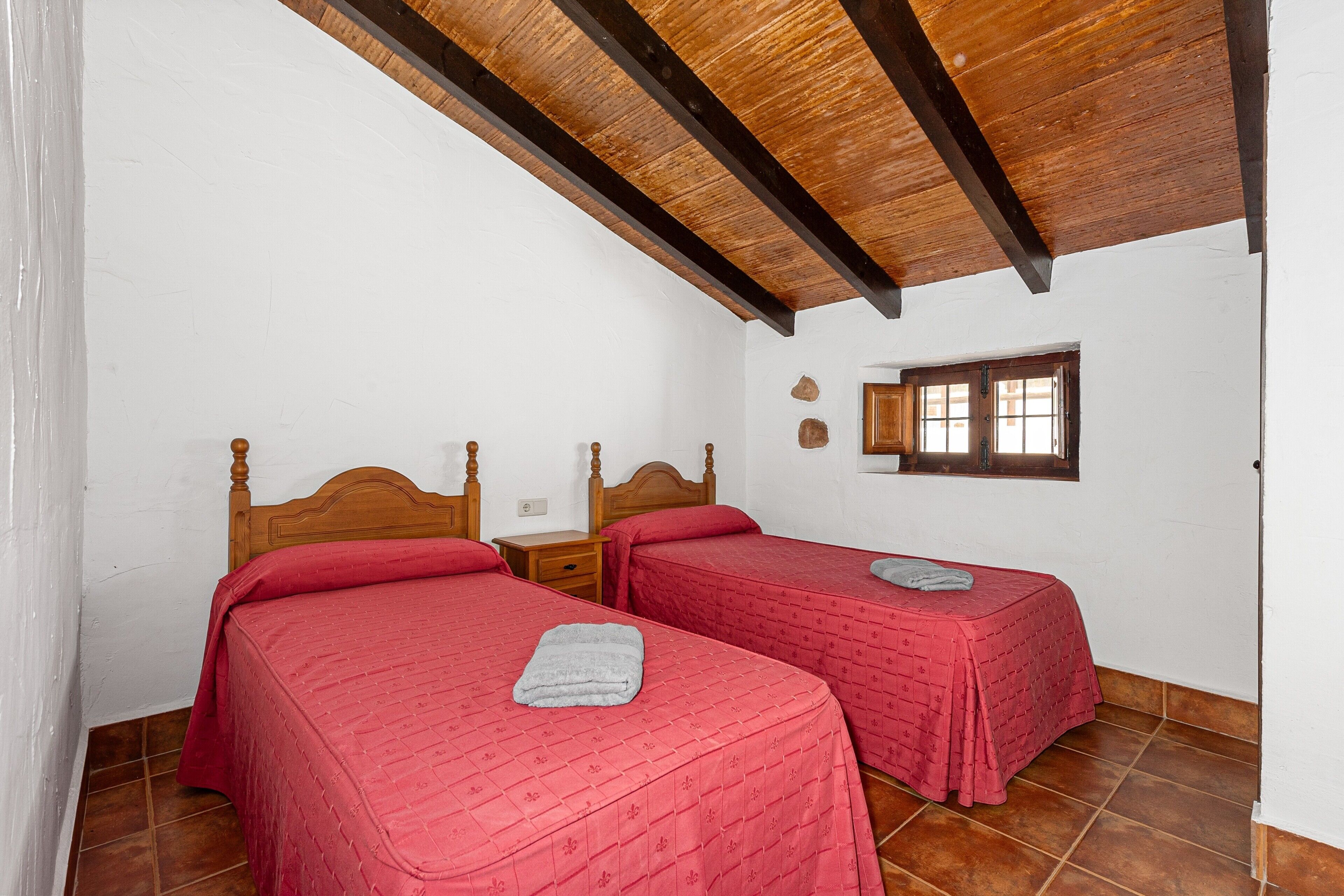 3 dormitorios y ropa de cama