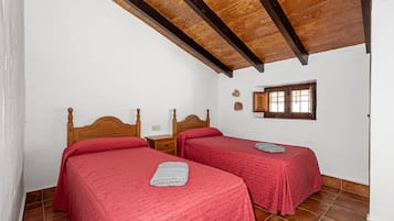 3 dormitorios y ropa de cama