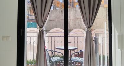 Nicolle apartament condo in serene Lloret de Mar with parking&piscina