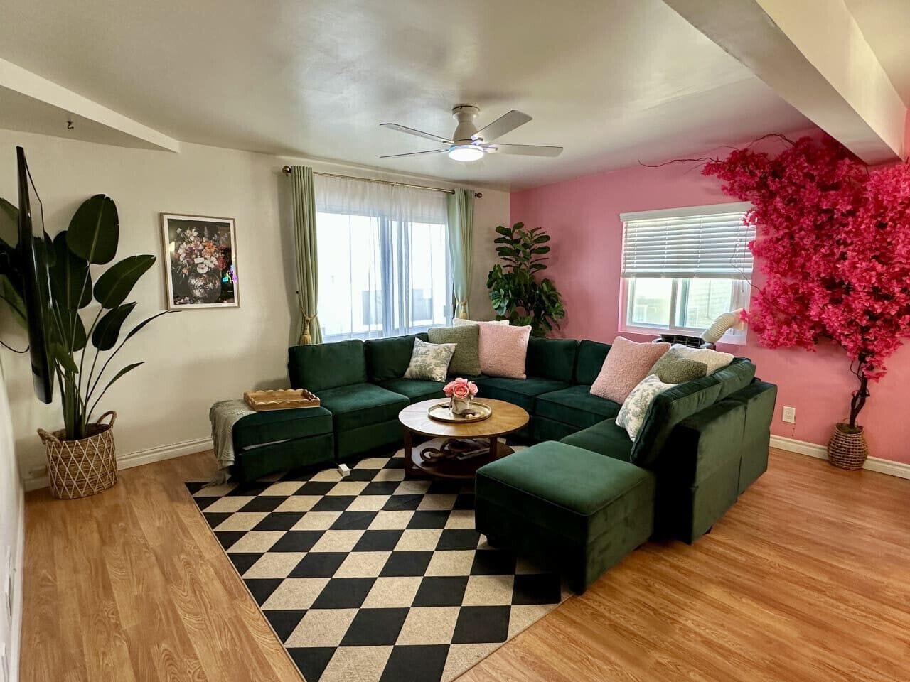 Smart TV, foosball, offices