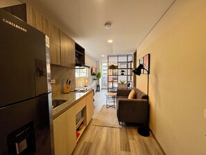 Comfort Apartment | Private kitchen - Cozy Loft in 93 park (Bogotá)
