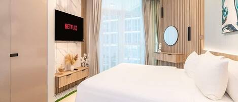 1 bedroom, iron/ironing board, WiFi, bed sheets