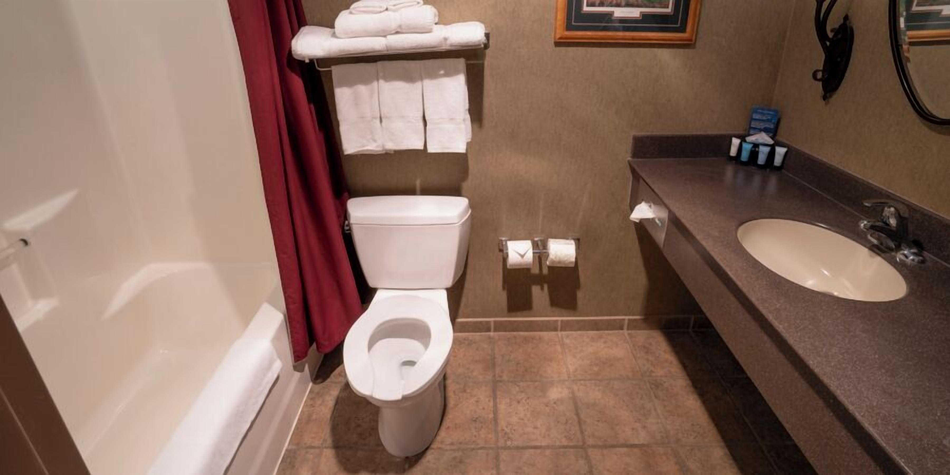 Combinazione doccia/vasca, vasca idromassaggio, asciugamani, sapone