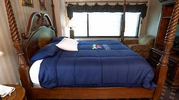 In-room safe, blackout curtains, iron/ironing board, free WiFi