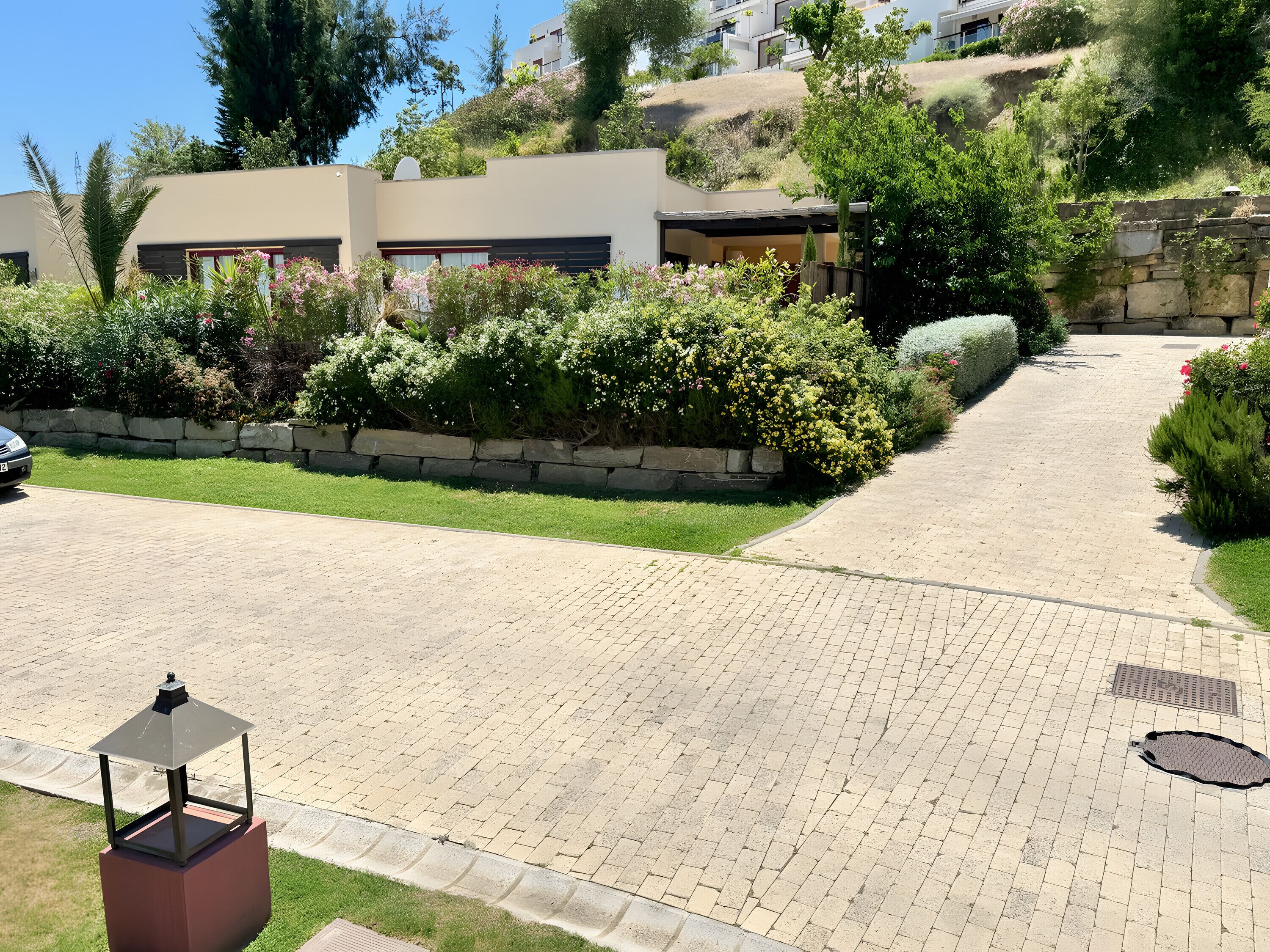 Terrein van de accommodatie