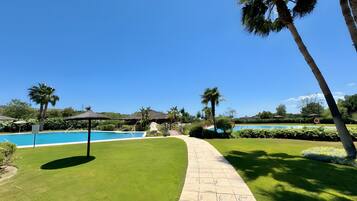 Indoor pool, a heated pool
