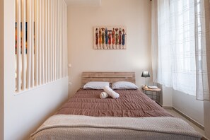 1 habitación, tabla de planchar con plancha y wifi gratis 