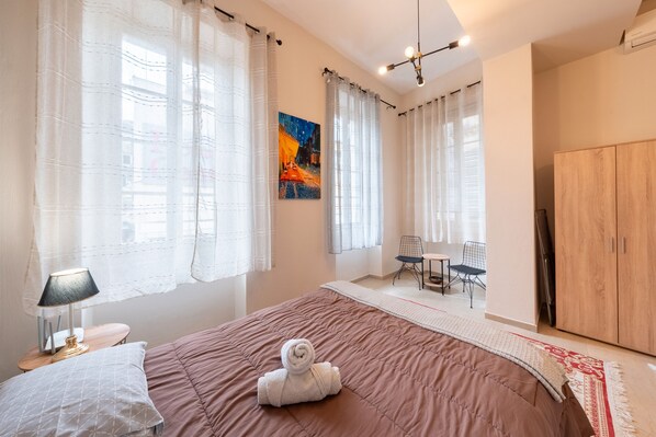 1 Schlafzimmer, Bügeleisen/Bügelbrett, kostenloses WLAN