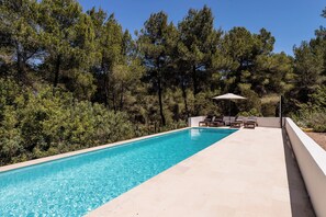 Pool - Villa Can Secorrat with swimming pool (Ibiza)