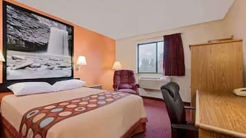 Room, 1 Queen Bed, Non Smoking | Laptop workspace, free WiFi