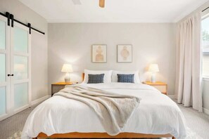 5 bedrooms, iron/ironing board, travel cot, WiFi