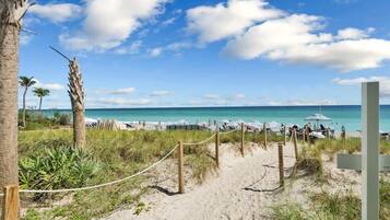Beach nearby