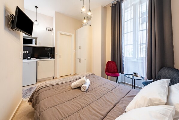 1 Schlafzimmer, Bügeleisen/Bügelbrett, kostenloses WLAN