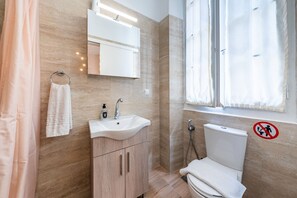 Ducha y secador de pelo