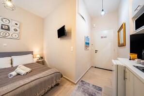 1 dormitorio, tabla de planchar con plancha, wifi gratis