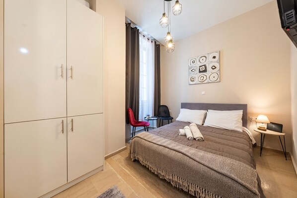 1 bedroom, iron/ironing board, free WiFi