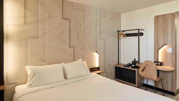 Chambre Double, non-fumeurs | Bureau, chambres insonorisées, Wi-Fi gratuit, draps fournis