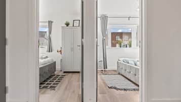 2 chambres, fer et planche Ă repasser, Wi-Fi gratuit, draps fournis