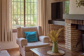 Televisor i llar de foc