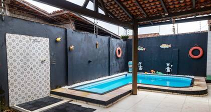 Casa na Ilha com Churrasqueira