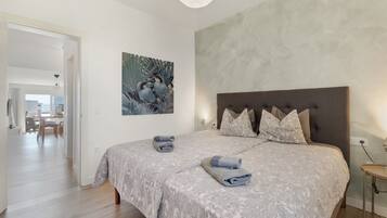 1 Schlafzimmer, Bügeleisen/Bügelbrett, kostenloses WLAN, Bettwäsche