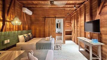 1 chambre, fer et planche Ă repasser, Wi-Fi, draps fournis