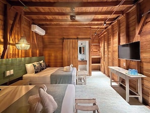 1 chambre, fer et planche à repasser, Wi-Fi, draps fournis