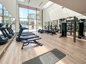 Fitness facility - New 1BR with Walk-in Wardrobe in Greenish Community (Dubai)