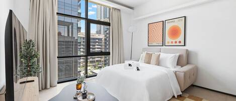 1 bedroom, desk, iron/ironing board, free WiFi