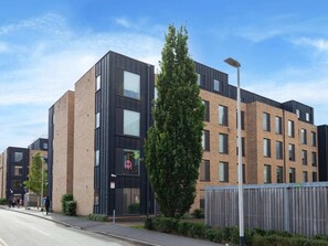 Konaklama yerinin ön cephesi