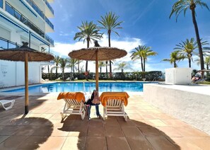 Pool - Skol 323 – Delightful apartment with double terrace, sea and park view. (Marbella)