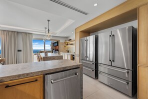 Fridge, microwave, oven, stovetop - Casa La Maraca | 12BR - SPA, Staff & Sushi Bar (Cabo San Lucas)