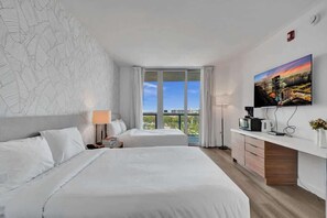 2 bedrooms, iron/ironing board, travel crib, WiFi