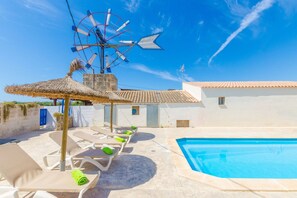 Pool - Sa Caseta De Ses Vaques.son Covas - Country House (Campos, Illes Balears)