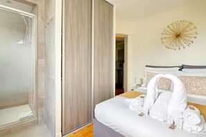 1 Schlafzimmer, Bügeleisen/Bügelbrett, kostenloses WLAN, Bettwäsche