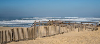 New T3 Apartment in Mimizan, 4 ppl, near center, garden, parking included