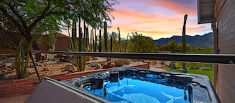 Oasis on the Hill with Mountain Views