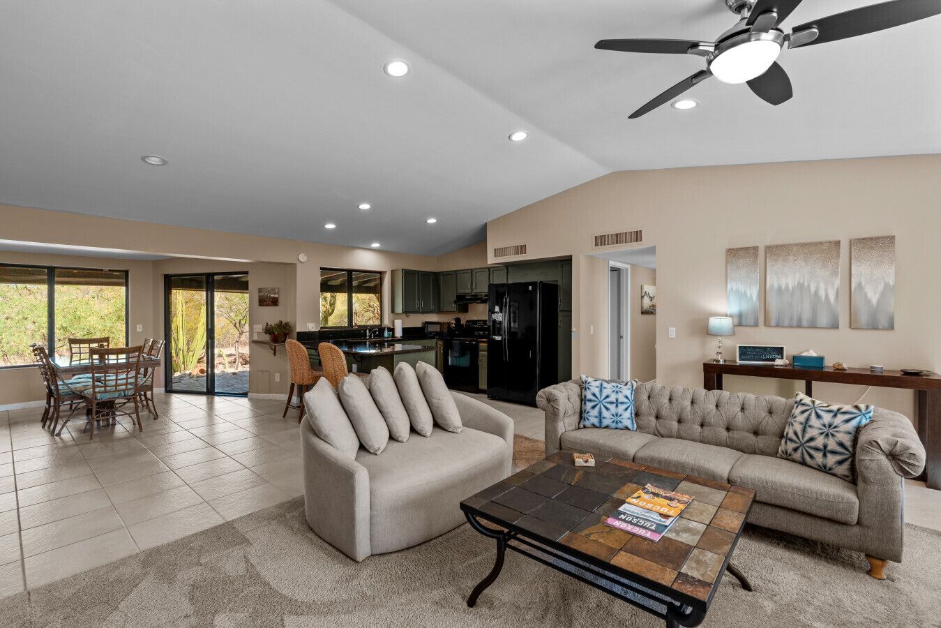 Smart TV, ping pong, offices