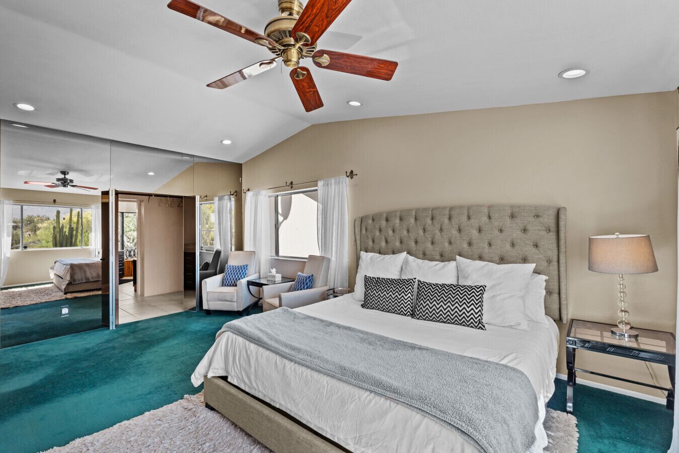 3 bedrooms, desk, travel crib, free WiFi