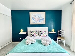 1 bedroom, iron/ironing board, free WiFi, bed sheets