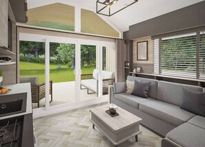 Unclassified image, 2 of 8, button - Luxury Pod 2 Bed Spa (Clarach)