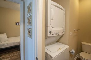 Hair dryer, towels