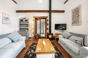 スマートテレビ、暖炉