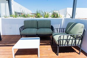 Terrace/patio - Apartment in Playa del Carmen - Pool and Jacuzzi! (Playa del Carmen)