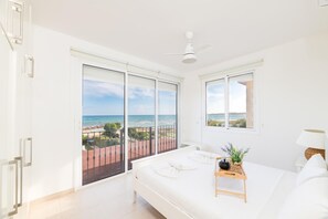 3 bedrooms, iron/ironing board, free WiFi, bed sheets - Ayia Thekla Beach House - Beachfront views (Ayia Napa)