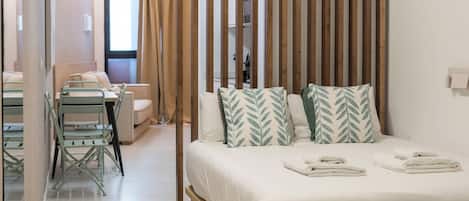 Strykjärn/strykbräda, resesäng, gratis wi-fi och sängkläder