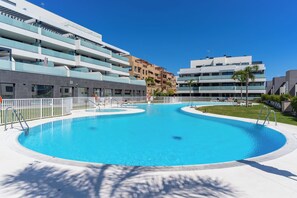 Indoor pool, a heated pool